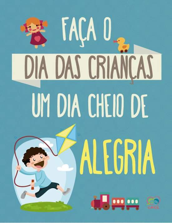 Traga um brinquedo novo ou em bom estado para dar de presente as nossas crianças da casa!